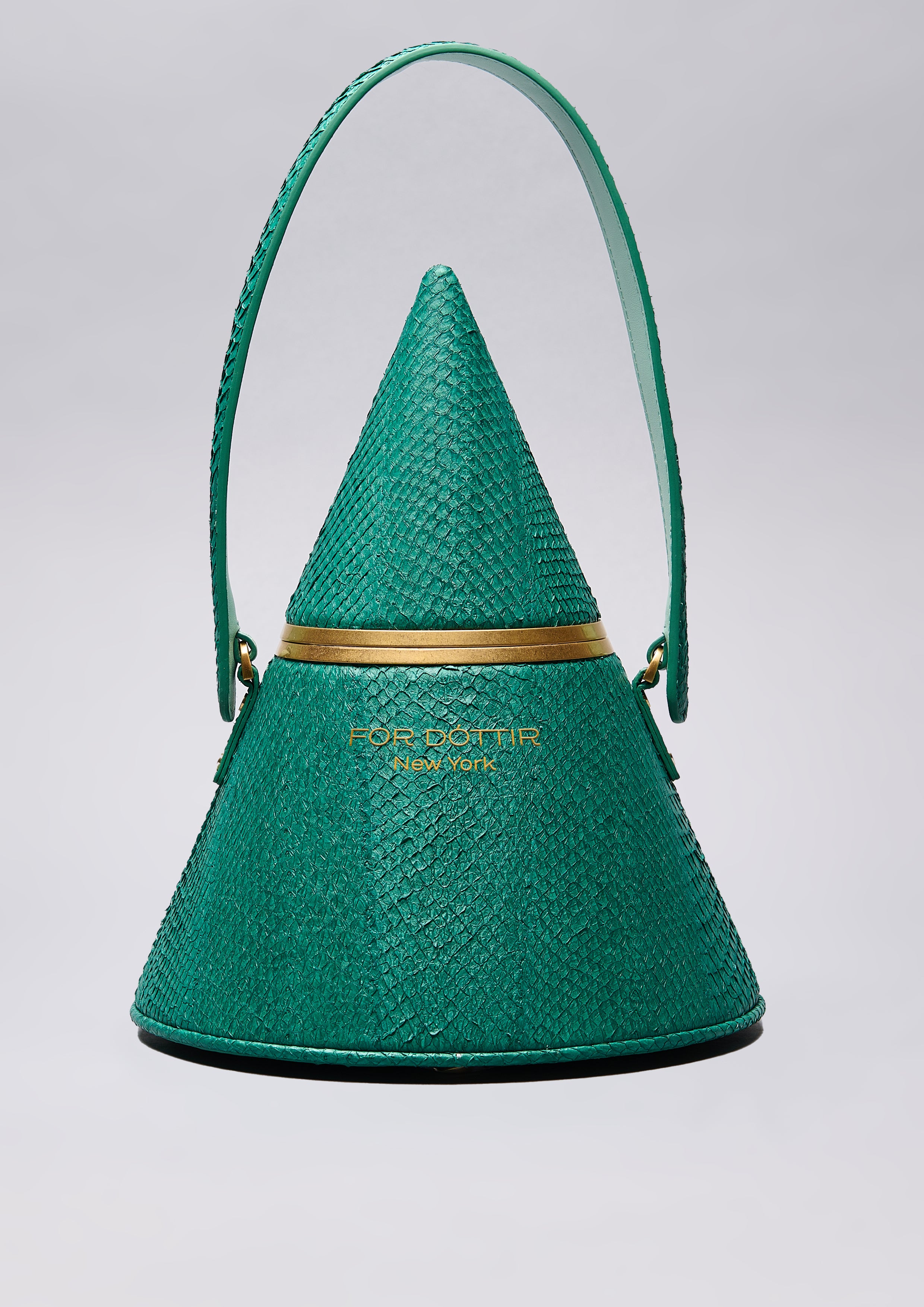 JUNO IN FOREST GREEN SALMON