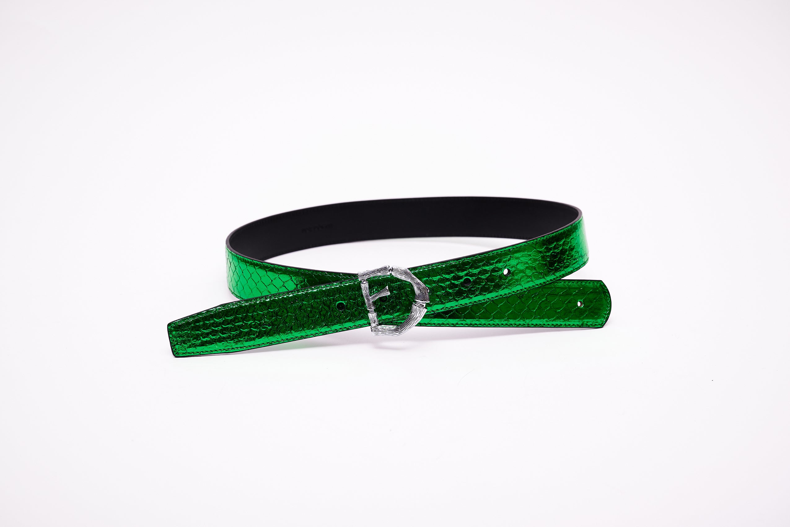 POLARIS IN GREEN METALLIC WATER SNAKE