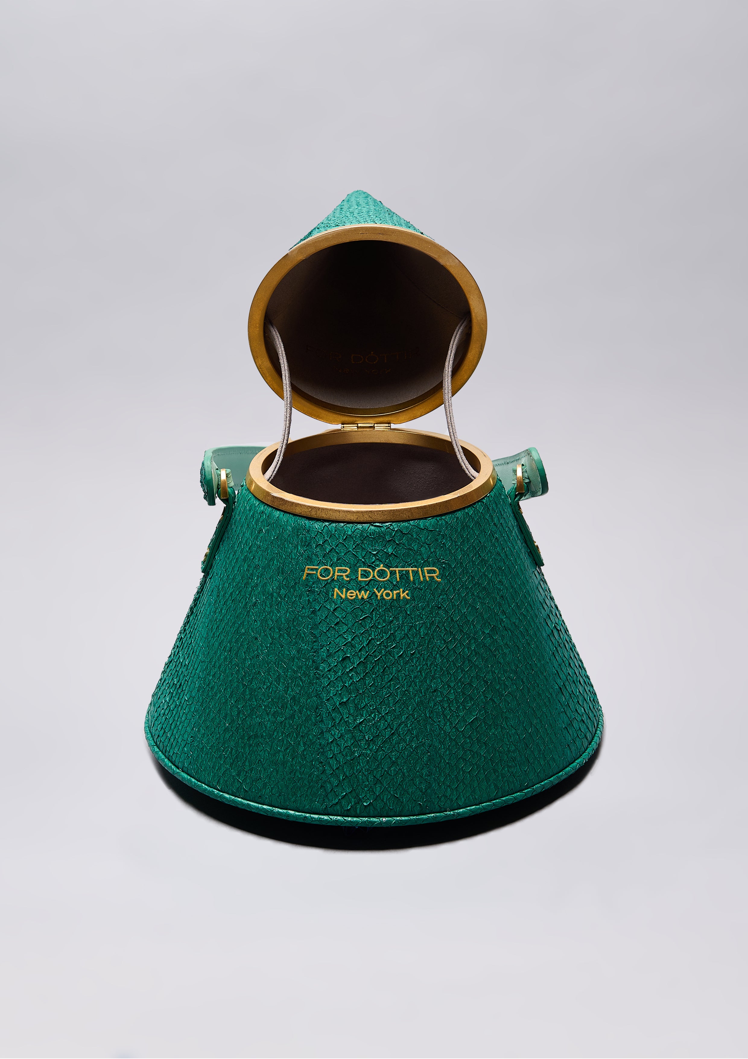 JUNO IN FOREST GREEN SALMON